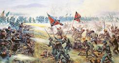 by going around and coming in from the north He hoped to take the Yankees by surprise General George Meade s army ran into Lee in a small town