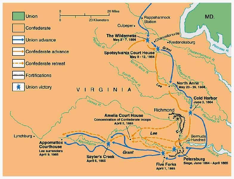 Virginia Campaign Virginia May-July 1863 Grant vs.