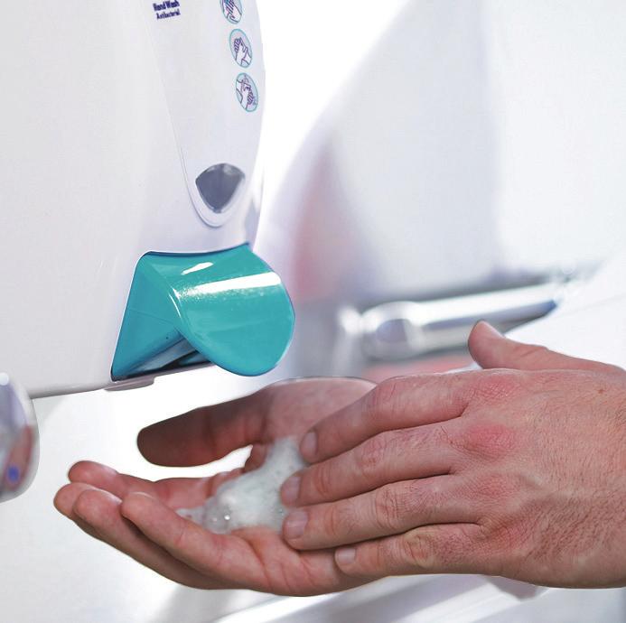 What it Does: Captures 100% of actual hand hygiene events 24/7/365 Hand hygiene event data is transmitted by the