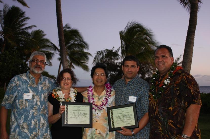 This year, the following individuals, groups and agencies were recognized: Outstanding Planning Award This award was presented to the County of Kaua i Housing Agency; Communities Putting Prevention