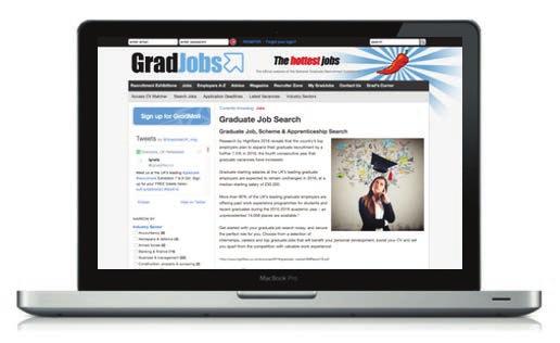 GradJobs.co.uk GradJobs.co.uk is the official website for the National Graduate Recruitment Exhibitions.