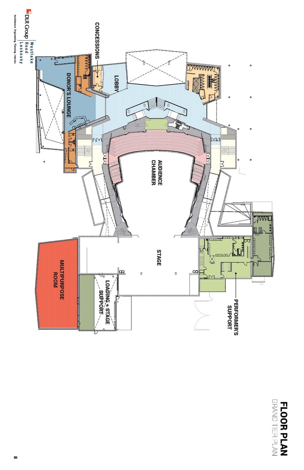 Figure 6 Theater Floor Plan