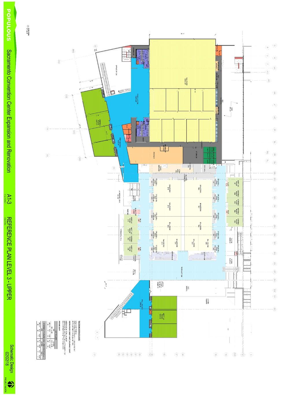 Figure 11 Convention Center Floor Plan (Upper Level) Legend: New Lobby Areas Existing Lobby