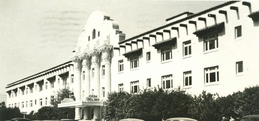 Images on file at the Smith-Layton Archive, Academy for State and Local History [93] Casa del Rey Hotel converted to a Navy Hospital.