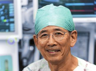 Dr Nobukazu Sato, Associate Professor, Department of Anesthesiology Besides his work as anesthetist, Dr Nobukazu Sato oversees the training of young anesthetists.