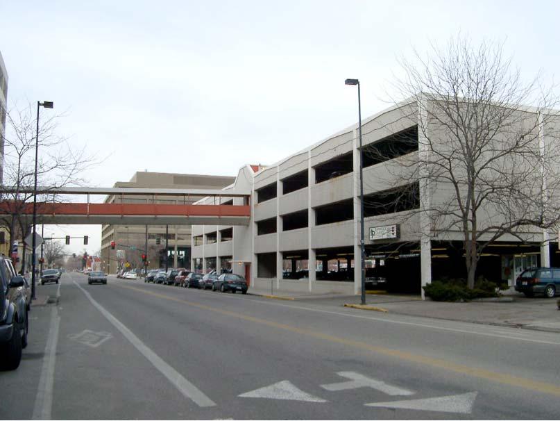 Challenges Deteriorating parking garage near expanding edge of downtown Boise Built 1963,