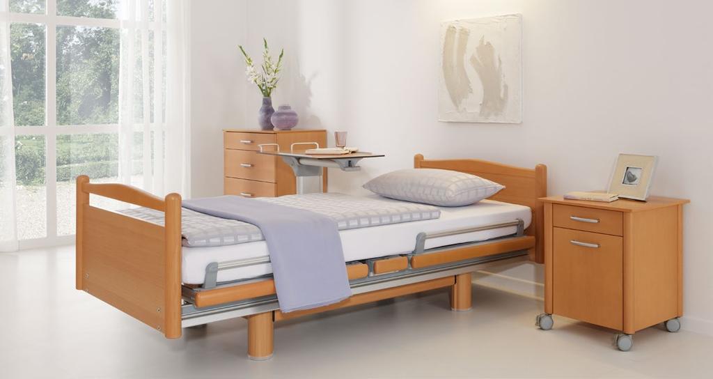 Bedside cabinets and overbed tables