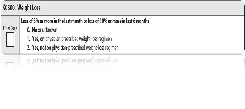 Long Stay - Weight Loss Long Stay - Weight Loss Investigation o Weights complete and accurate o High risk