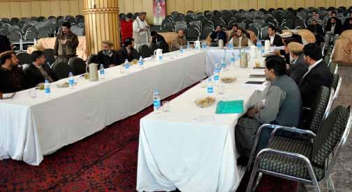 Soldiers rip up, rebuild old Afghan roads Nangarhar s Provincial Development Council met at the governor s compound, Feb. 23, to discuss how they can better sustain their facilities.