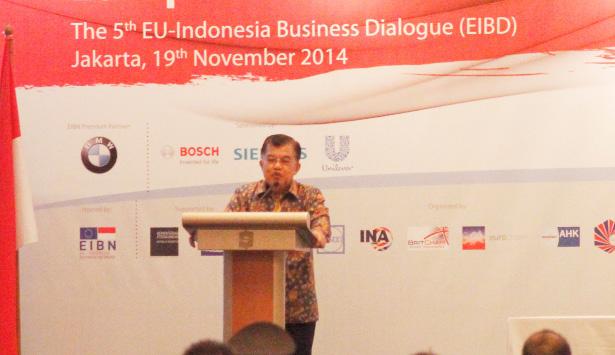 19, 2014 H.E. Jusuf Kalla, Vice President of Indonesia, opening the EIBD Conference EIBD, Jakarta, October 22, 2013 Mr.