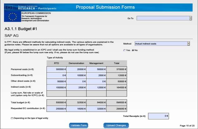 Steps for the submission of Proposals Instrument selection Pre-registration