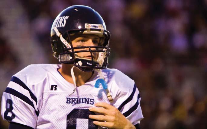 Photo by Larry Bates/Special to The Bruin Quarterback Kirby Schoenthaler is one of 27 12th graders on the Bartlesville High School varsity football roster who will be celebrated during Senior Night
