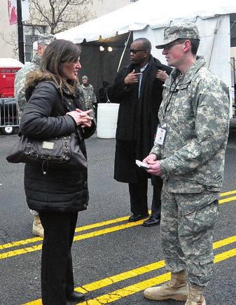 The inauguration event was supported by a team of service members from the Rapid City and Sioux Falls-based 235th Military Police Company, the Sioux Falls-based 114th Security Forces Squadron, one