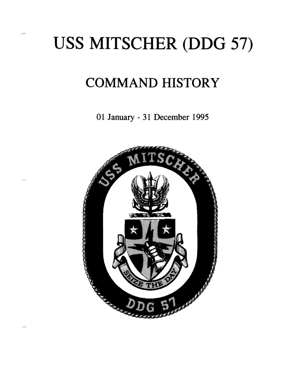 USS MITSCHER (DDG 57) COMMAND