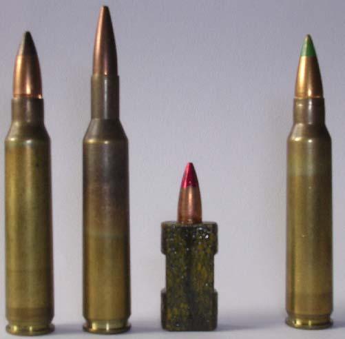 History of 5.56 NATO In 1970 NATO decided to try to standardize a common rifle and a second caliber to 7.62mm.