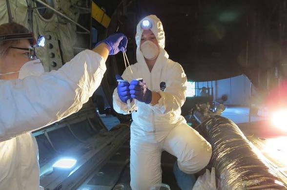 Microbial Influenced Corrosion AFRL USA USN - AMC - AFRC AFRL: Corrosion is a $5B Problem for Air Force Aircraft; $1B of that May be Caused by MIC MIC are Microbes that Emit Chemicals on Fuselage