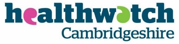 Cambridgeshire Community Services Unit 3, The Meadows Meadow Lane St Ives PE27 4LG Healthwatch Cambridgeshire Statement for inclusion in the Cambridgeshire Community Services Quality Accounts 2015/16