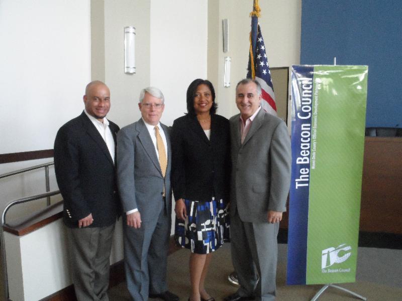 Commissioner Bovo and the Beacon Council hosted