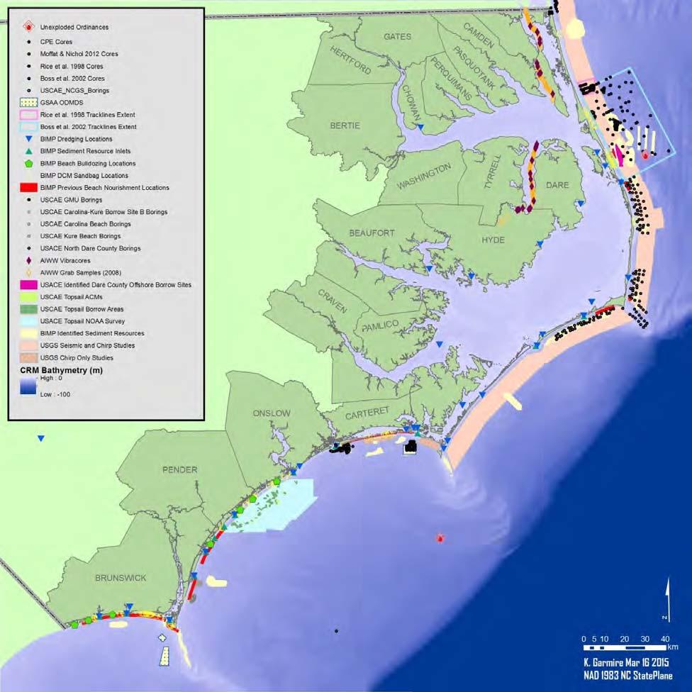 NC Cooperative Agreement Lead Agency: East Carolina University / UNC Coastal Studies Institute Principal Investigator: John P. Walsh, Ph.D. Dept.