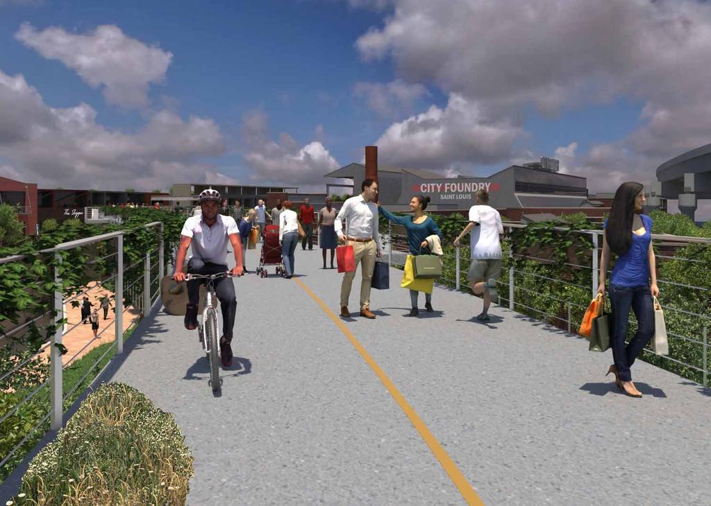 City Foundry STL will have direct access to GREAT RIVERS Connects with: Metrolink Forest