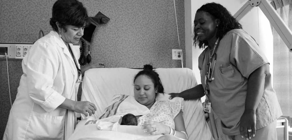 16 _ Postpartum Care Mother and Newborn Care During your stay, our registered nurses will care for you and your baby at your bedside.