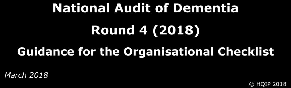 National Audit of