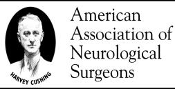 AMERICAN ASSOCIATION OF NEUROLOGICAL SURGEONS THOMAS A. MARSHALL, Executive Director 5550 Meadowbrook Drive Rolling Meadows, IL 60008 Phone: 888-566-AANS Fax: 847-378-0600 info@aans.org President H.