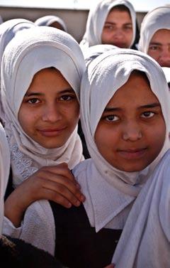 The Huda Girls School in Tarmiyah, norhwes of Baghdad, officially reopened is doors during a ceremony Jan. 5.