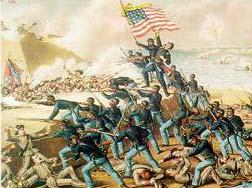 Black Americans Join Up Emancipation Proclamation also allows blacks into US Army Fought under