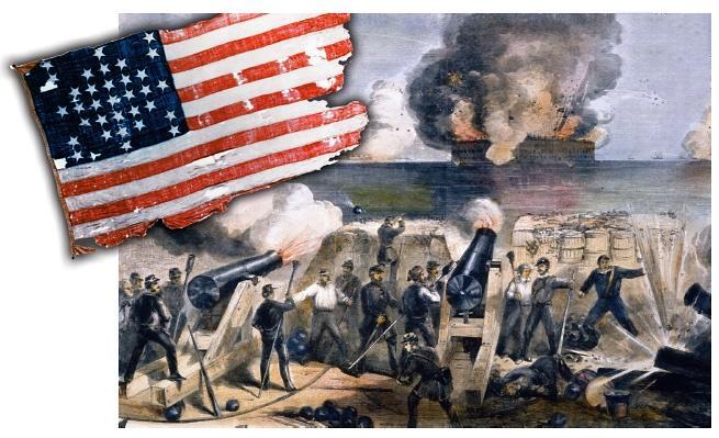 The first battle in the war occurred three months after Fort Sumter fell.
