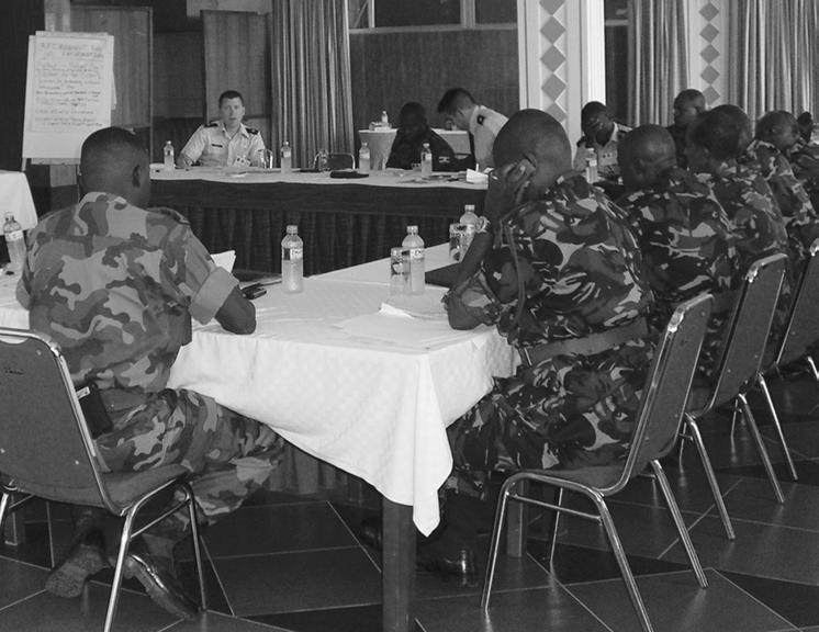 Figure 6: African Partners Participate in Planning a Pandemic Influenza Response during AFRICOM s Natural Fire 10 Exercise in Entebbe, Uganda (October 2009) Source: GAO.