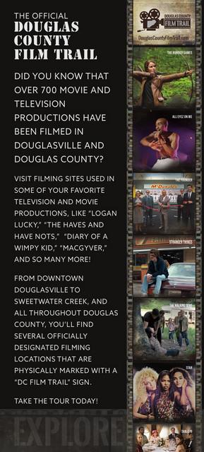 Contact Portia Lake at 770-651-2015 (tel://770-651-2015) or Email portia.lakeyoung@douglas.k12.ga.us (mailto:portia.lakeyoung@douglas.k12.ga.us) The Official Douglas County Film Trail now open!
