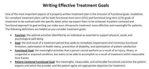 What functions are we restoring with our treatment plan?