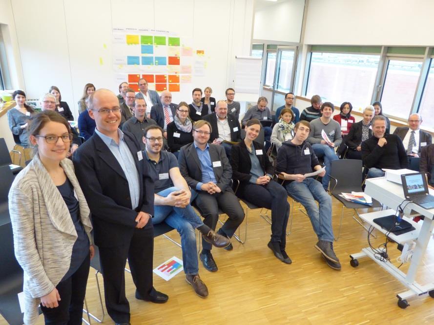 A Master s programme on Sustainability-driven Entrepreneurship Project team presents first outline in Vechta On Tuesday the 12th January 2016, 33 participants exchanged their ideas about the first