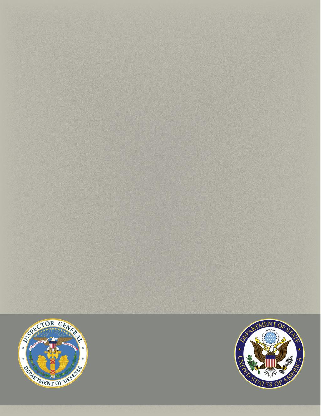 Dod report no. d-2011-102 dos report no. Aud/cG-11-44 Department of State Office of Inspector General 2201 C 