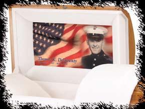 See page 106 for details. LifeSymbols Casket Corner See pages 29-30 for additional options.
