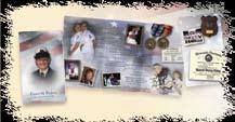 Cards Air Force Army Coast Guard Freedom Tri-fold Memorial Folder Navy Marines U.S.