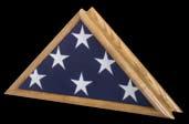 Flag Case Keepsakes and Cremation Urns Memorial n Select hardwoods in cherry or oak finish n