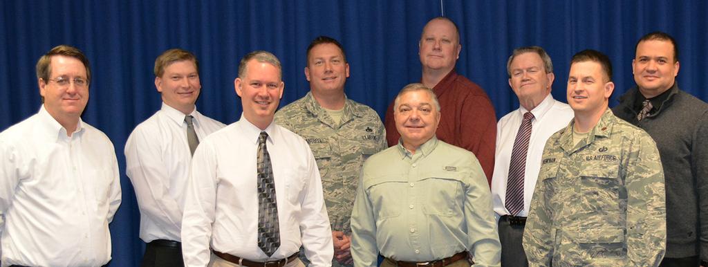 Primary Government Members of the KC-46A Program ESOH Team Mr. Hunt, Mr. Shouse, Dr. Kendig, SMSgt Cantrell, Mr. Jackson, Mr. Veneman, Mr. Stallings, Maj Obenchain, and Mr. Diaz-Rodriguez.