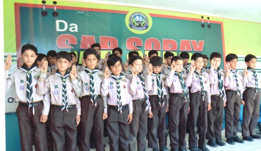 MATTA SCOUTS OPEN GROUP ESTABLISHED A SCOUT UNIT AT DASAR SAIWRAY SCHOOL Under the Supervision of Matta