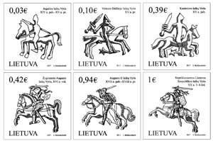 2017-01-14 Standart set Vytis, the Symbol of the Emblem of Lithuania. History.