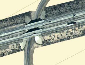 FRONTAGE ROADS: Cross-Section: Timeline: Option #1 (21 Votes) 1 way both sides (2