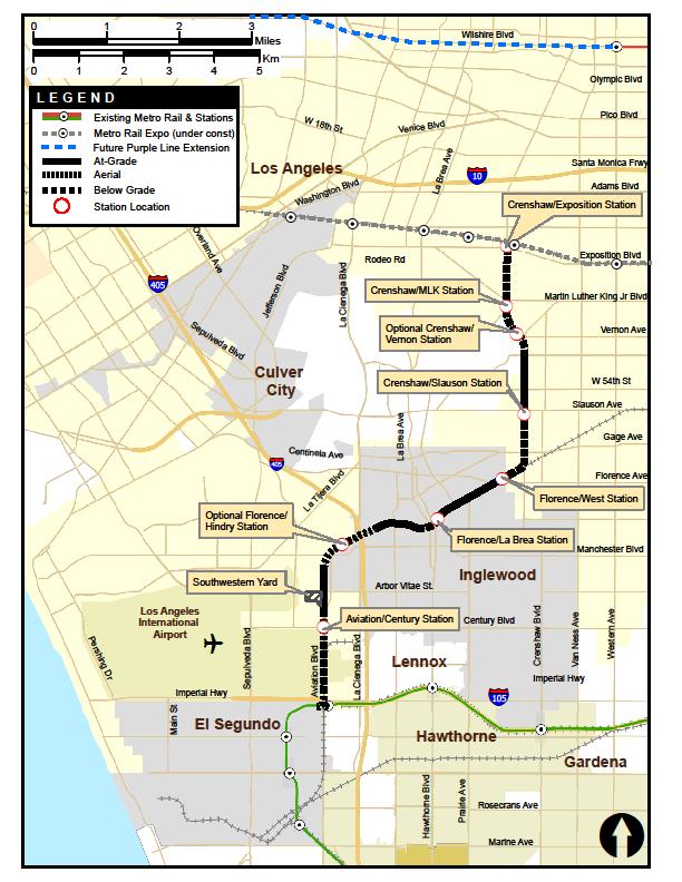Figure 3 Crenshaw/LAX Transit