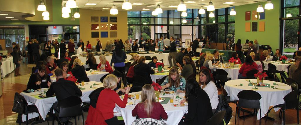 news&notes GOLDEN WEST COLLEGE GWC hosts its Annual High School Counselor Breakfast Early Tuesday morning on December 3, over 80 High School Counselors attended a breakfast event in the Student