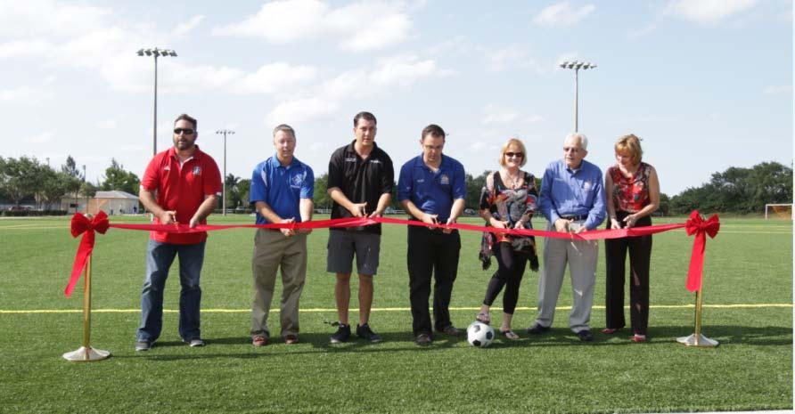 CIP Loan Projects Completed Artificial Turf Fields Dance Studio Rooftop