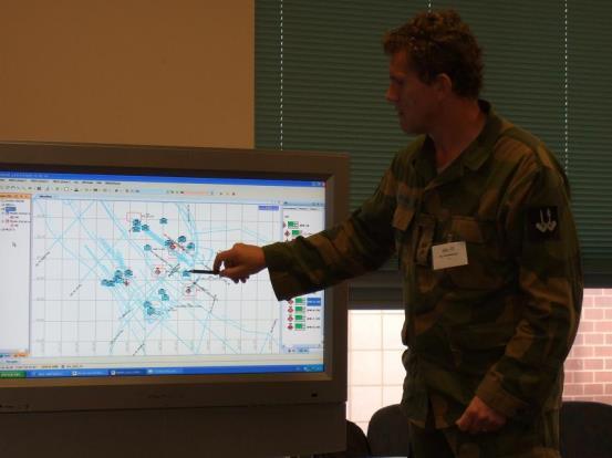 into BML Final order put into Norwegian Tactical C2IS (NORTaC-C2IS) Simulated by APLET (FRA) and JSAF (UK)