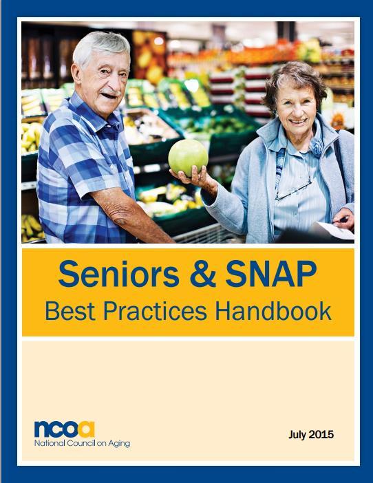 SNAP Best Practices Handbook The full 28 page handbook, along with