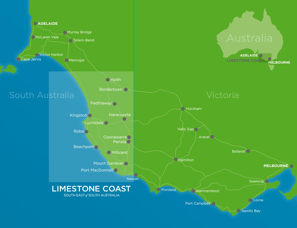 INTRODUCTION The Limestone Coast Region has significant water resources and prime agricultural land and is consequently a significant contributor to South Australia s Premium Food and Wine from our
