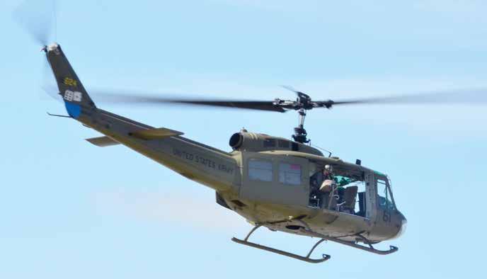COURTESY SKY SOLDIER in Review. We were honored and humbled to have been invited. In both 2014 and 2015 we provided a Huey as the backdrop for a Vietnam review with Maj. Gen.