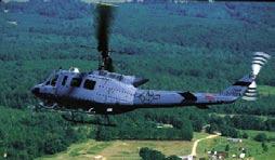 The Huey is basic, easy to fly, rugged, reliable, and responds well to student inputs, said instructor pilot Collins.